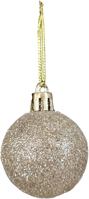 Christmas Ornaments - Bauble gold